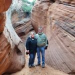 Coral Pink Sand Dunes State Park - cool slot canyon!
