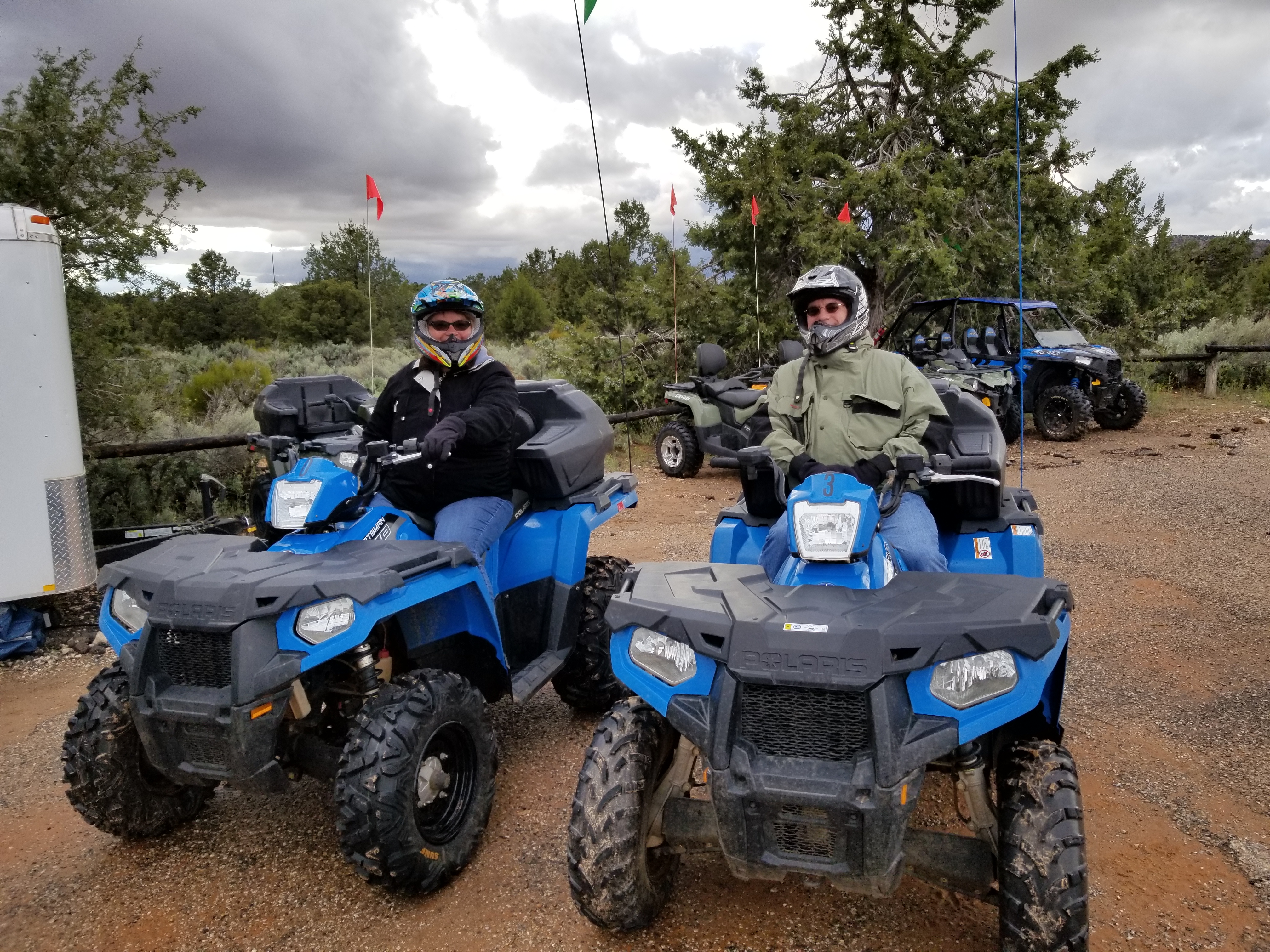 Coral Pink Sand Dunes State Park - having fun on ATVs