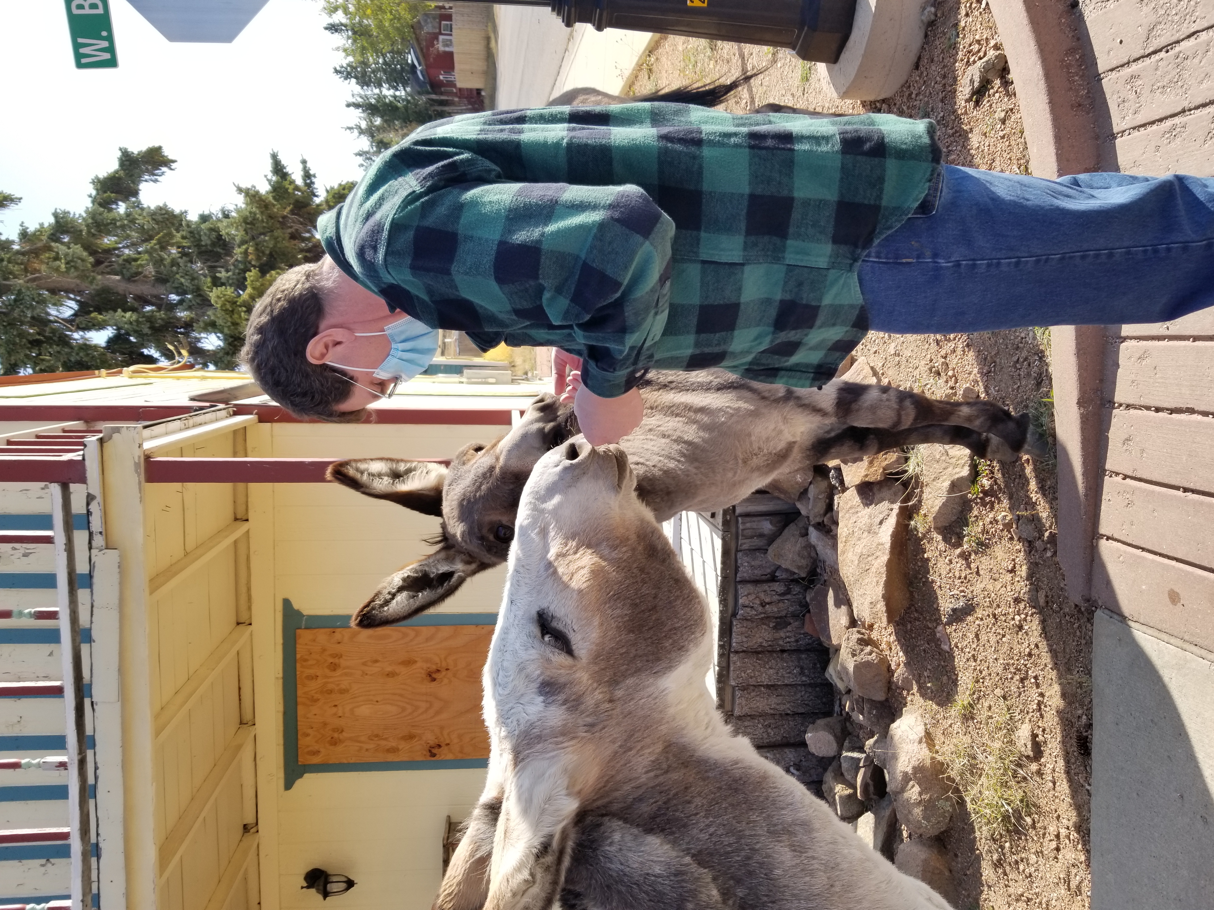 Cripple Creek CO - making friends
