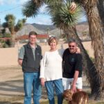 Visiting with friends in Yucca Valley CA